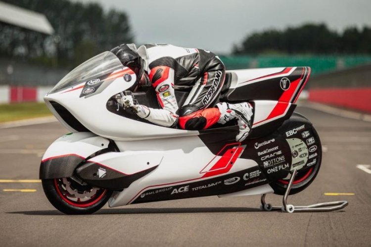 FASTEST ELECTRIC MOTORCYCLE: It has a huge hole in it, and it is faster than Formula 1