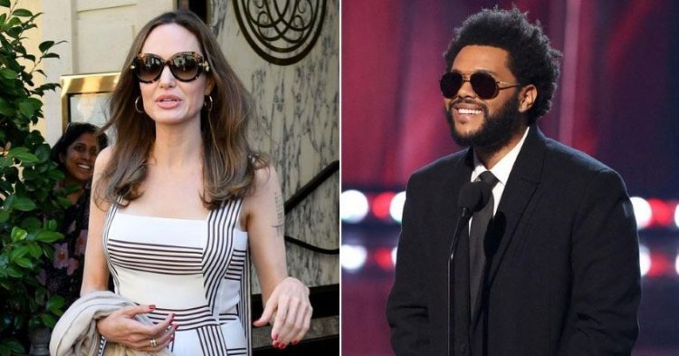 Angelina and The Weeknd had dinner together, the media raving: 'Is this the new star couple?'