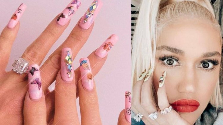 Gwen Stefani has a cool manicure!