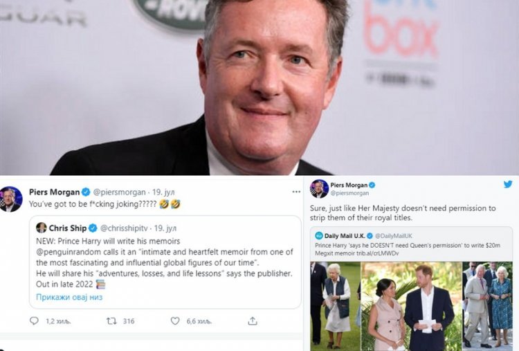 Piers Morgan about Prince Harry: Spoiled brat, his title needs to be taken away from him!