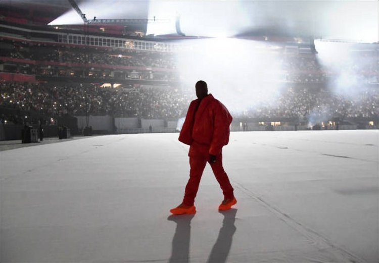 Kanye West is currently living at the stadium, and he refuses to leave it until he finishes his "artwork"