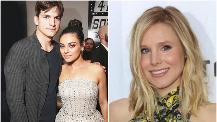 Kristen Bell mocked Mila and Ashton: 'I also bathe my kids only when they start to stink!'