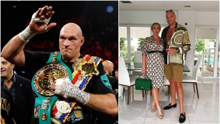 Tyson Fury invited followers to pray for his newborn daughter