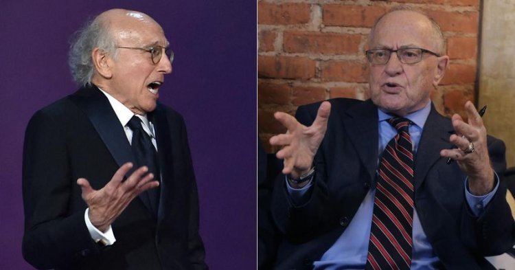 An epic clash between the creator of 'Seinfeld' and a famous lawyer: They shouted at each other, and then Dershowitz took off his T-shirt ...