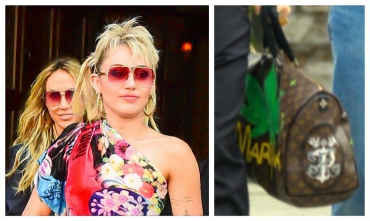 Miley Cyrus walked with her mother and drew attention with a detail on her bag!