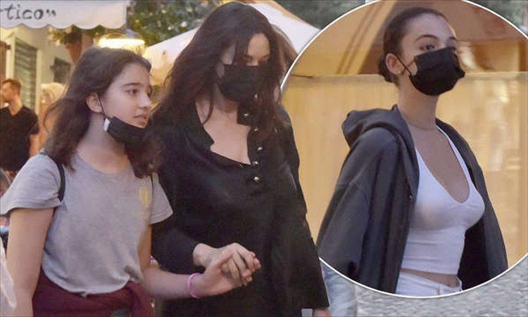 MONICA BELLUCCI HID HER DAUGHTERS FOR A LONG TIME: Here is what the children of one of the most beautiful women in the world look like