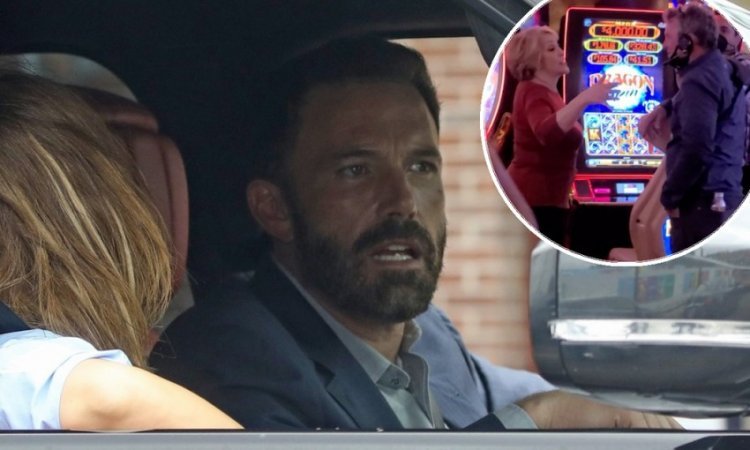 Everything stays in the family: Ben Affleck was kicked out of the casino seven years ago, and now he's back - in the company of his future mother-in-law