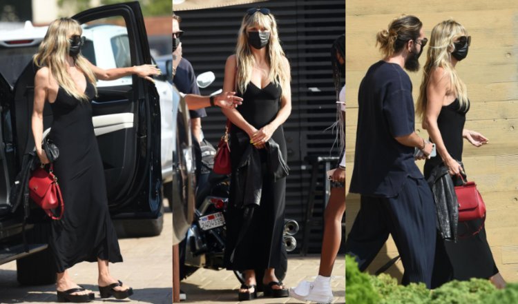 Famous model spends Labor Day with her family in Malibu: Heidi Klum looks stunning in her all-black outfit (Photo)