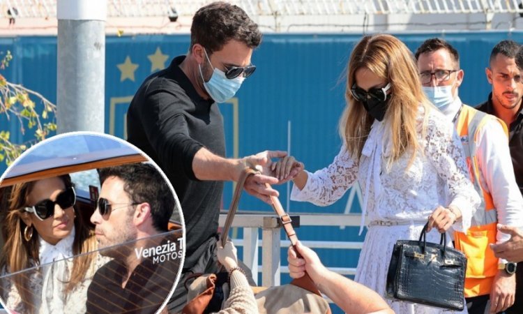 Jennifer Lopez and Ben Affleck arrived at the Venice Film Festival in style