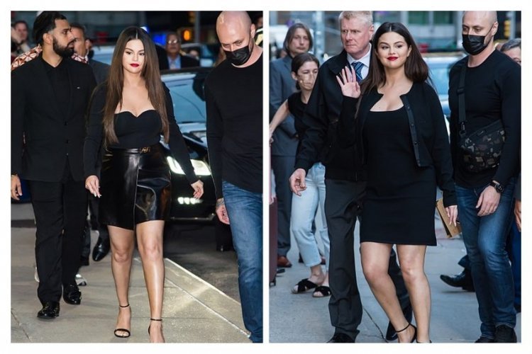 Selena Gomez has never been sexier: Paparazzi spotted her in head-to-toe black in the streets of New York