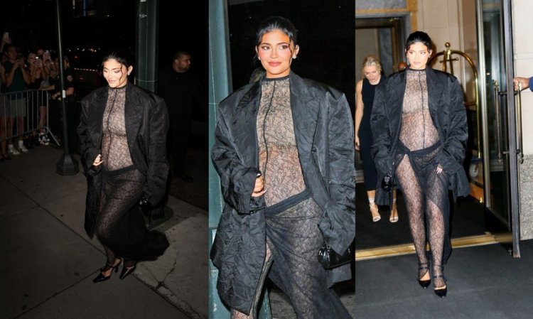 Is this the most bizarre styling of Kylie Jenner?