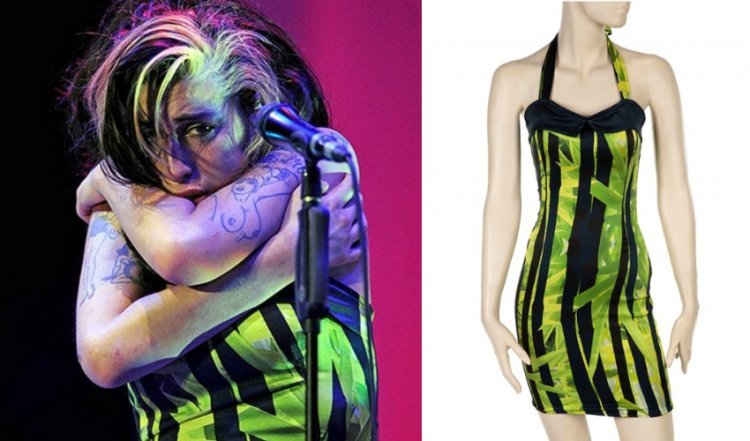 Amy Winehouse's last performance dress to be sold at a charity auction