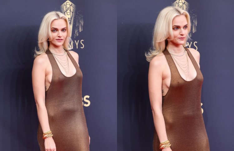 Madeline Brewer went risque at 2021 Emmys: Close-up photos of the see-through dress revealed more than she expected
