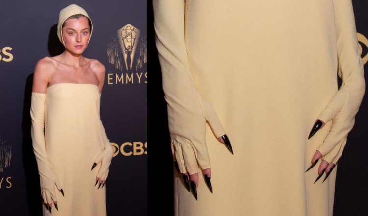 This is the worst outfit at 2021 Emmy Awards: Emma Corrin's bizarre look raised eyebrows