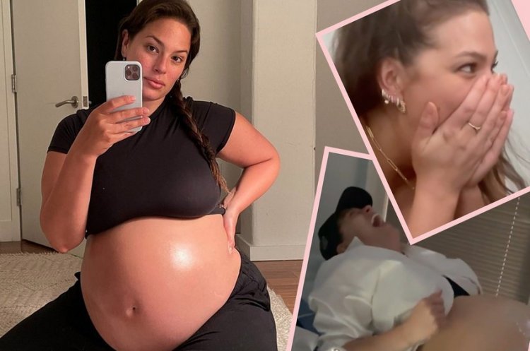 Ashley Graham is expecting twin boys: "Are you kidding, we're going to have three boys!"