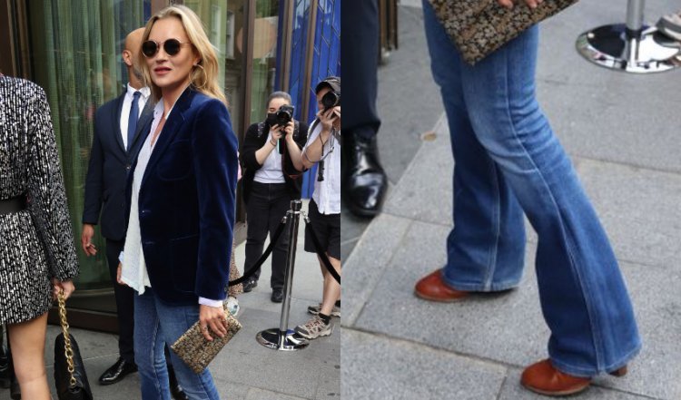 Kate Moss has been faithful for years to the same outfit that is never out