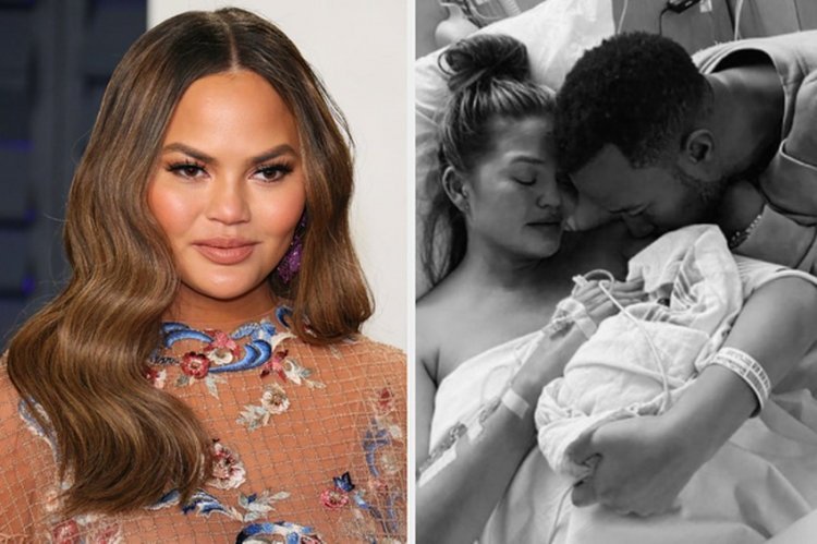 Model Chrissy Teigen shares new, shocking photos from hospital a year after miscarriage