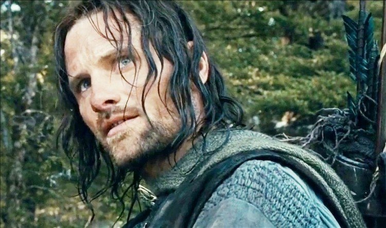 Handsome Aragorn (Viggo Mortensen) from "The Lord of the Rings" is now unrecognizable