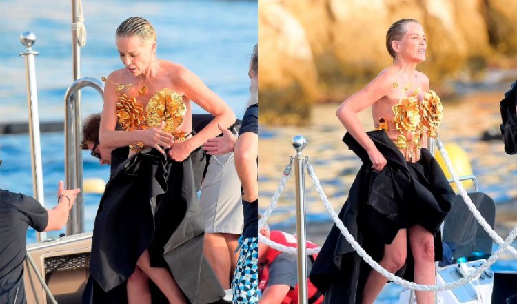 New paparazzo photos of Sharon Stone are the proof that she will always be a sex symbol