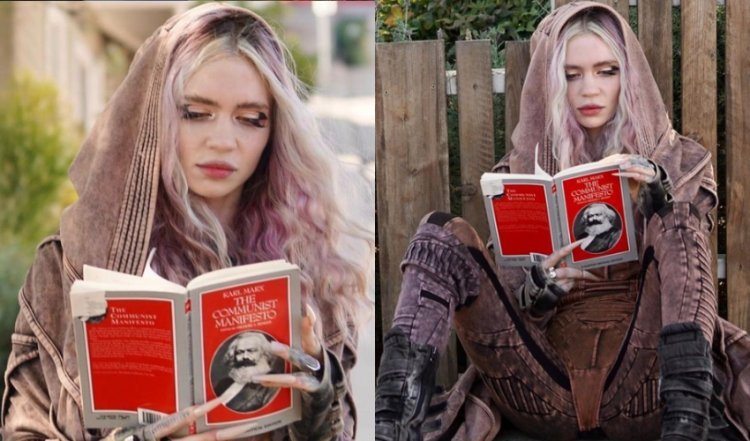 Grimes broke off her relationship with billionaire Elon Musk and started reading Karl Marx: 'I'm not a communist'