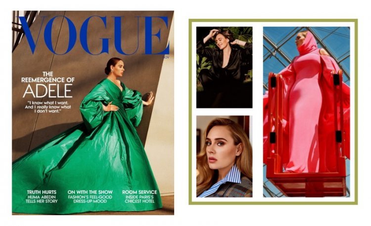 Adele graces the new cover of Vogue! She finally broke the silence and spoke without hesitation about divorce, weight loss, but also about her new partner Rich Paul