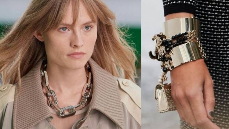 The luxury of autumn season jewelry: We choose gold and silver tones