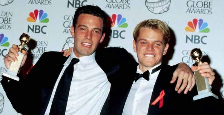 HOLLYWOOD BROMANCE: They've been hanging out since school days, and it all started when Affleck 'saved Damon's life'