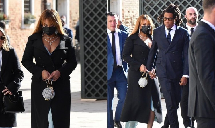Beyoncé, accompanied by her husband, shone at the wedding of the son of the richest man in the world