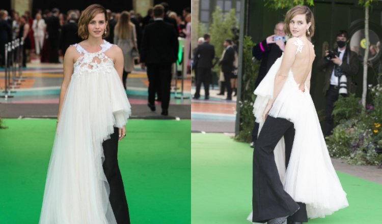 Emma Watson appeared on the red carpet after two years and delighted with the outfit