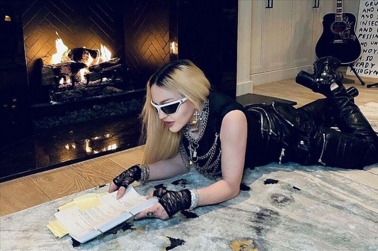 Madonna is completing screenplay for a film about her life