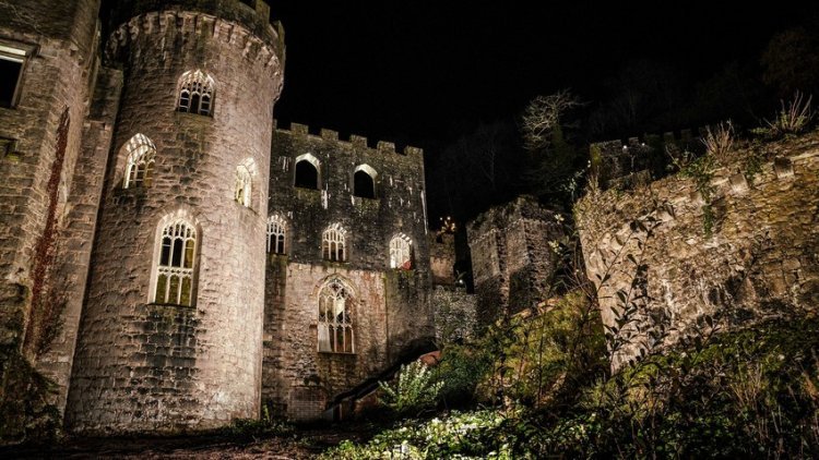 Take a peek at the castle in Wales allegedly haunted by its former owner