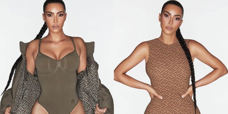 Kim Kardashian and Fendi launch Skims x Fendi clothing line