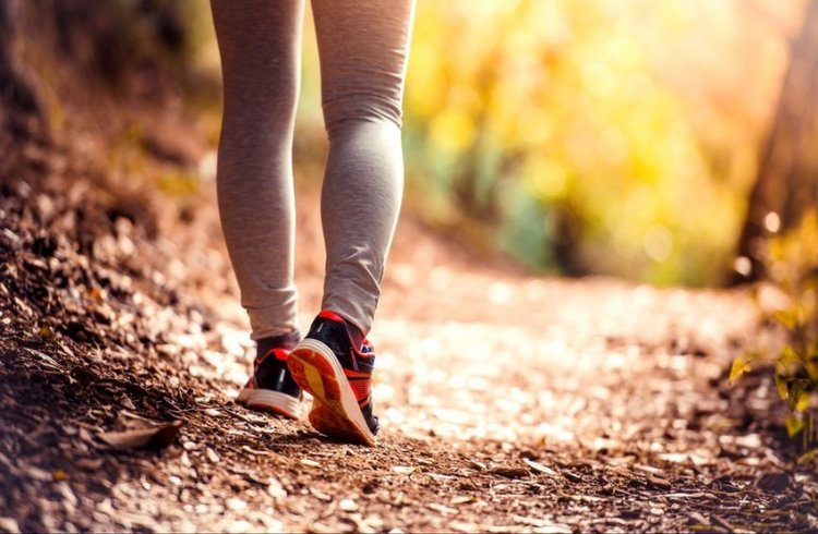 A trick that will help you not to give up walking even when you're freezing