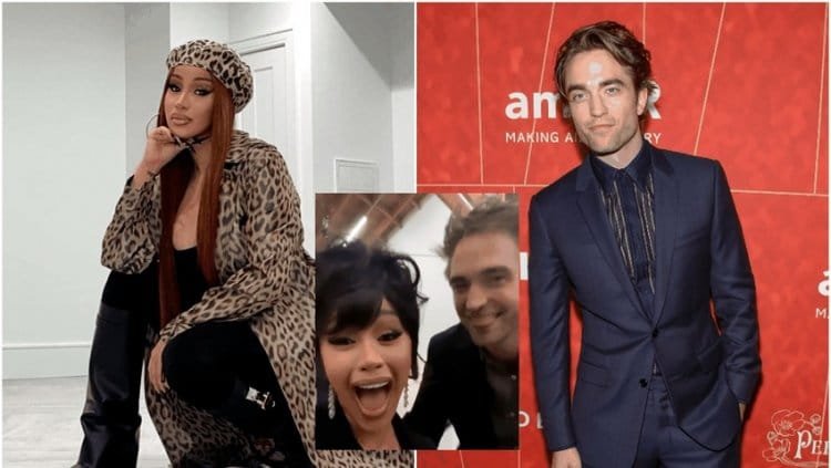 Cardi B met Robert Pattinson for the first time and was starstruck: 'I feel like a teenager!'