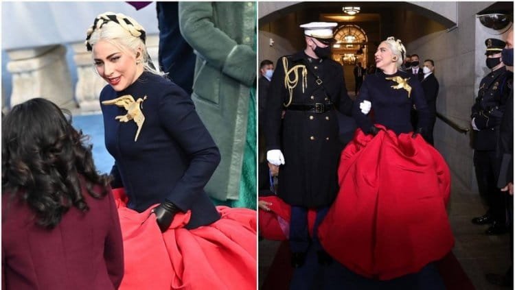 Unknown detail from the inauguration: Lady GaGa wore a bulletproof vest under her designer dress
