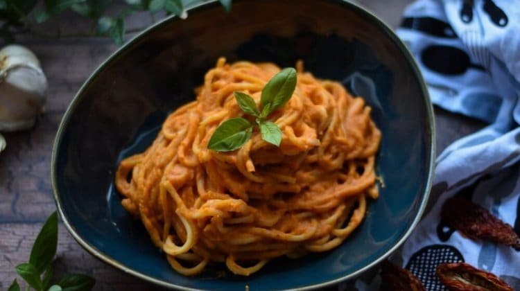 Veggie recipe: Spaghetti in sweet potato sauce