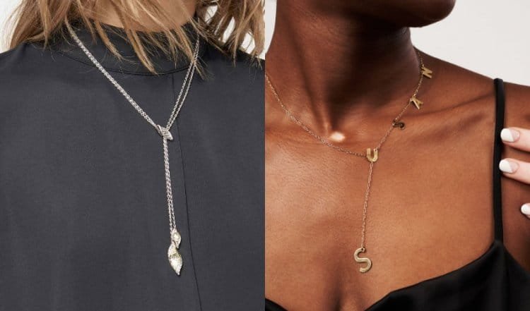 Lasso necklaces are a trend we will not resist this season