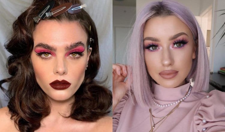 Pink eye shadow reemerges as ultimate fall makeup trend