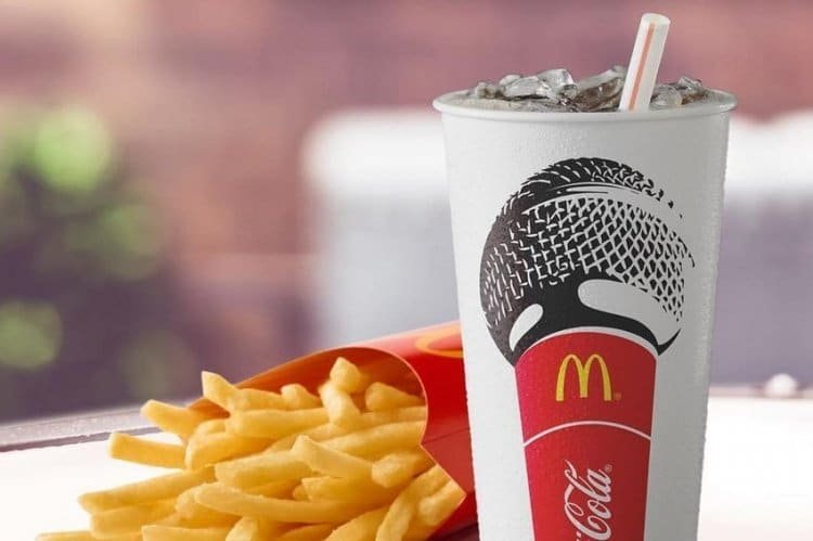 Why is Coca Cola at McDonald's different from the one from the store or cafe?