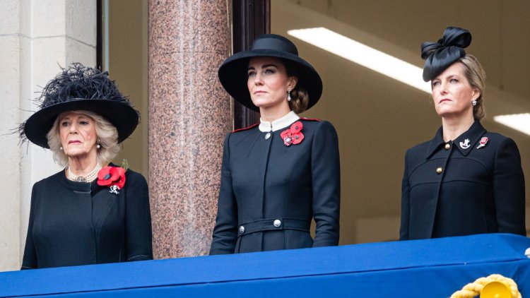 Ladies of the royal family gathered on the balcony, but did they comment on Meghan Markle?