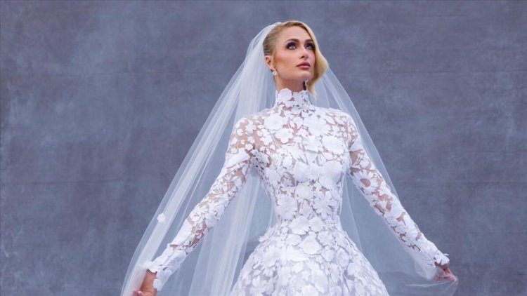 Paris Hilton boasts photos from the wedding: 'I wanted to be just like Grace Kelly and it came true'