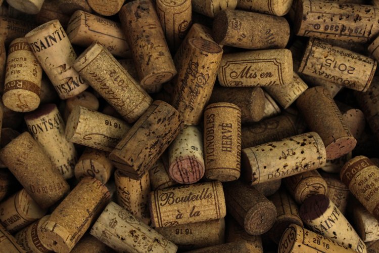 Save the wine cork and put it in the pot
