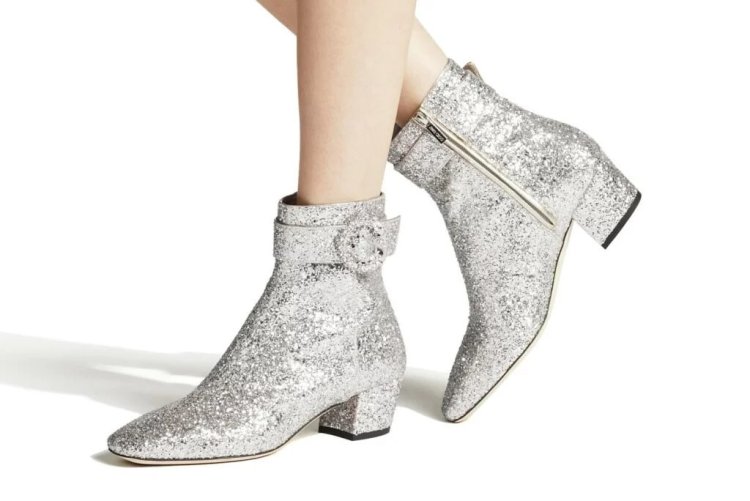 Bling-bling! Ankle boots that we would love to have