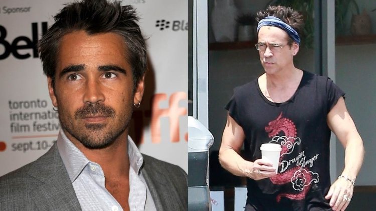 Colin Farell is unrecognizable nowadays
