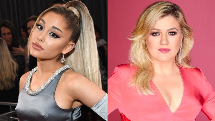 Ariana Grande and Kelly Clarkson show their talent