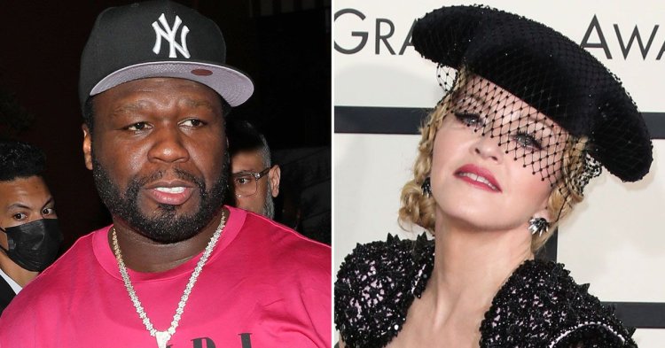 Madonna says 50 Cent is jealous of her looks