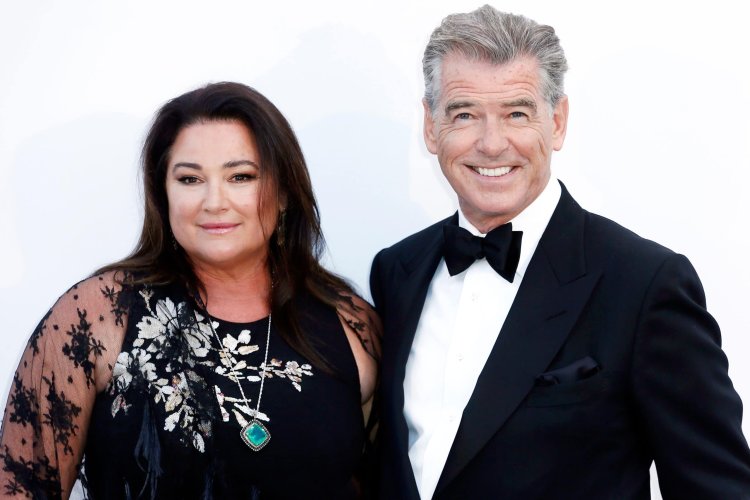Pierce Brosnan defends his wife: "I don't need a supermodel"