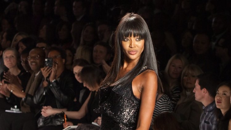Naomi Campbell's unusual appearance
