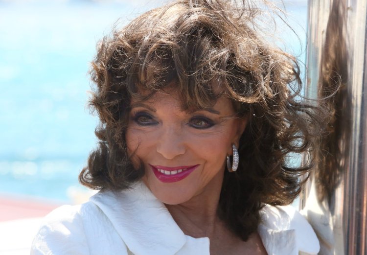 Joan Collins Shares Rare Photo