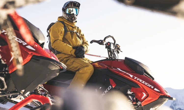 Snowmobiles are also switching to electricity